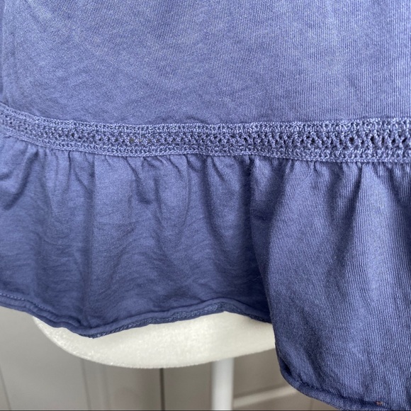 🔥SOLD🔥Abercrombie & Fitch Tank Top Slate Blue Size Small - Picture 6 of 16